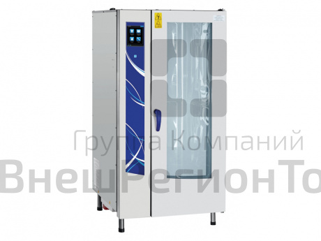 Пароконвектомат бойлерный, 480 программ, 807,5x890x1780 мм.