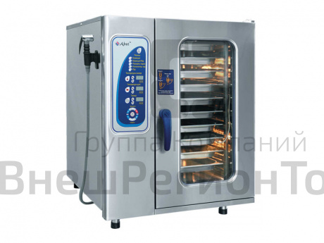 Пароконвектомат бойлерный, 840х840х1055 мм.