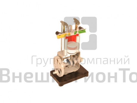 Модель дизельного двигателя.