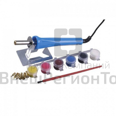 Прибор STAYER "MASTER" для выжигания, насадки 7шт. + краски.