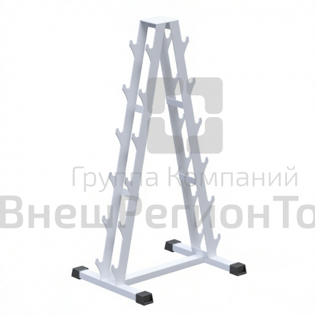 Стойка под гантели для фитнеса на 6 пар.