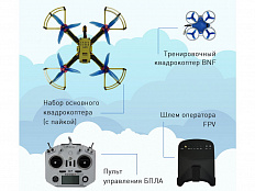 Образовательный набор квадрокоптера EdDron First (под пайку)