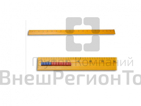 Числовая линейка 1 м.