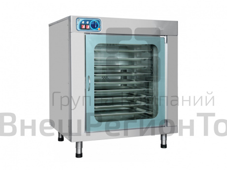 Шкаф расстоечный тепловой, нерж., 10 противней р.530х325 мм.