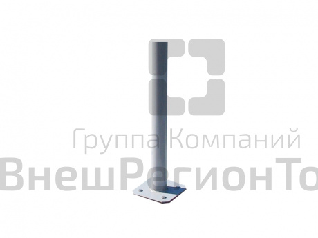 Стойка под секцию светофора, стационарная (с анкерным креплением к грунту).