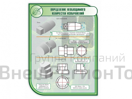 Стенд ОПРЕДЕЛЕНИЕ НЕОБХОДИМОГО КОЛИЧЕСТВА ИЗОБРАЖЕНИЙ 1*0,75м (скругл.углы).