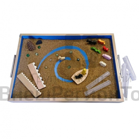 Расширенный набор "Рисуем и играем на песке".