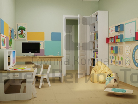 Комплект оборудования для кабинета Логопеда, 10 кв.м.