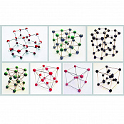 Комплект моделей кристаллических решеток
