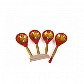 Ложки веерные "тройка" с бубенцами