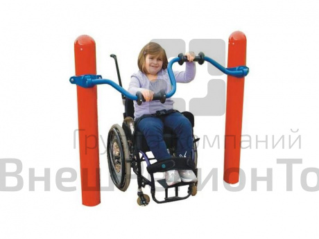 Тренажер Ручной велосипед для детей с ограниченными возможностями.