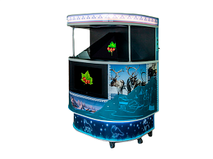 Голографическая 3D пирамида «PILLAR»