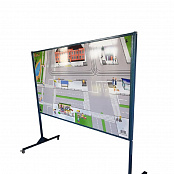 Доска магнитно-маркерная двухсторонняя (Дорожное движение)