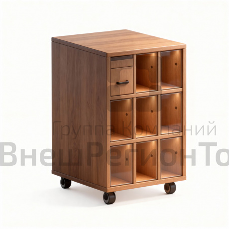 Шкаф-тумба формулярная на 9 ящиков 466х500х719 мм.