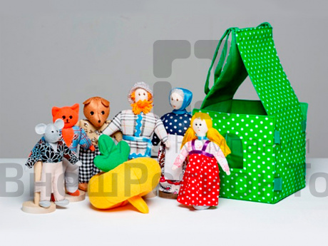 Шагающий театр "Репка" с домиком.