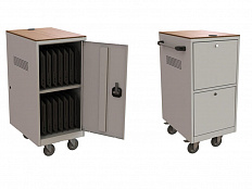 Тележка для ноутбуков 15,6, 14 ячеек