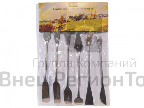 Набор ножей для работы с глиной, 6 шт..