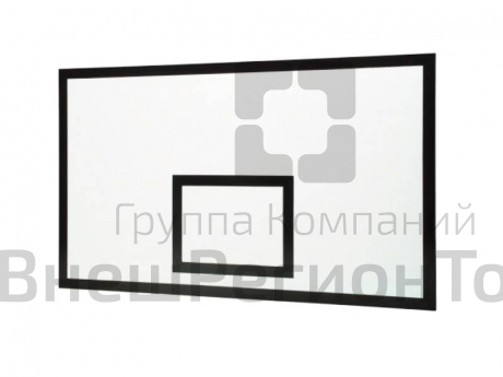 Щит баскетбольный тренировочный, фанера 120х90 см на раме.