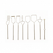 Комплект массажных зондов, 8 шт