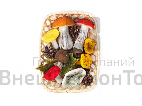 Муляжи Корзина с грибами.