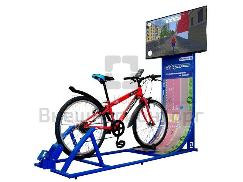 Интерактивный тренажер двухколесного транспортного средства.