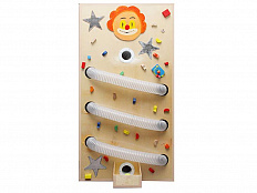 Тактильная панель с трубками Клоун 1200х800 мм