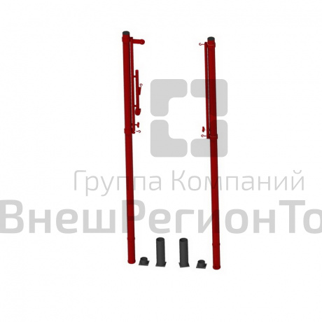 Стойки волейбольные с волейбольной сеткой.