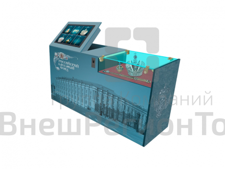 Музейные столы/интерактивная витрина.