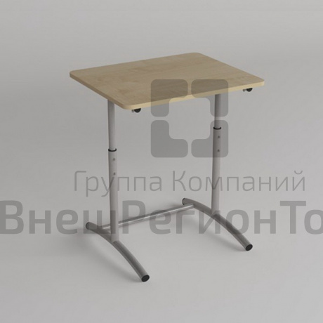 Стол ученический "Лидер", 1-местный регулируемый 2-4/4-6.