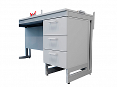 Тумба встраиваемая (с тремя ящиками), 490x480x648