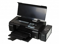 Принтер струйный Epson L805 цветная печать, A4, цвет черный