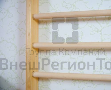 Гимнастическая стенка 2,4 х 0,8 м, тип 1.