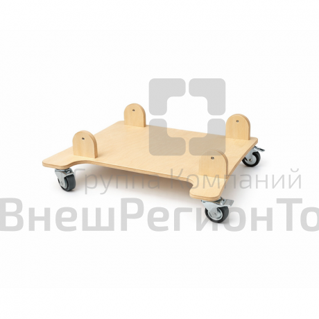 Платформа для ортопедического кресла на колесиках.
