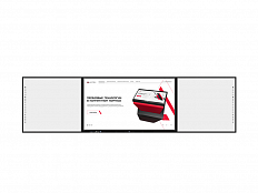 Интерактивная панель Universe 86" с сенсорными досками