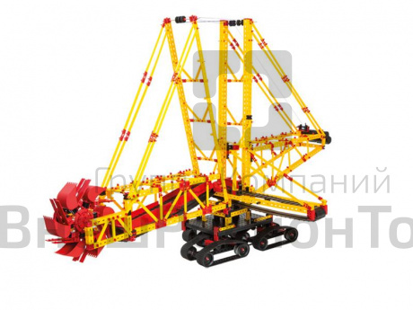 Образовательный конструктор Fischertechnik "Тяжелая техника" продвинутого уровня.