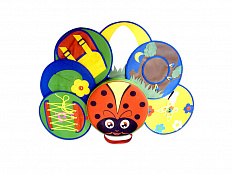 Сумка с дидактическими вкладышами "Божья коровка"