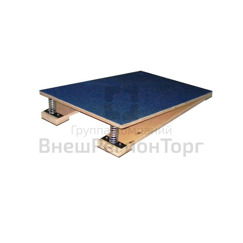 Мостик гимнастический подпружиненный.