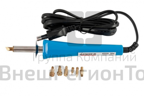 Прибор STAYER "MASTER" для выжигания, 6 насадок.