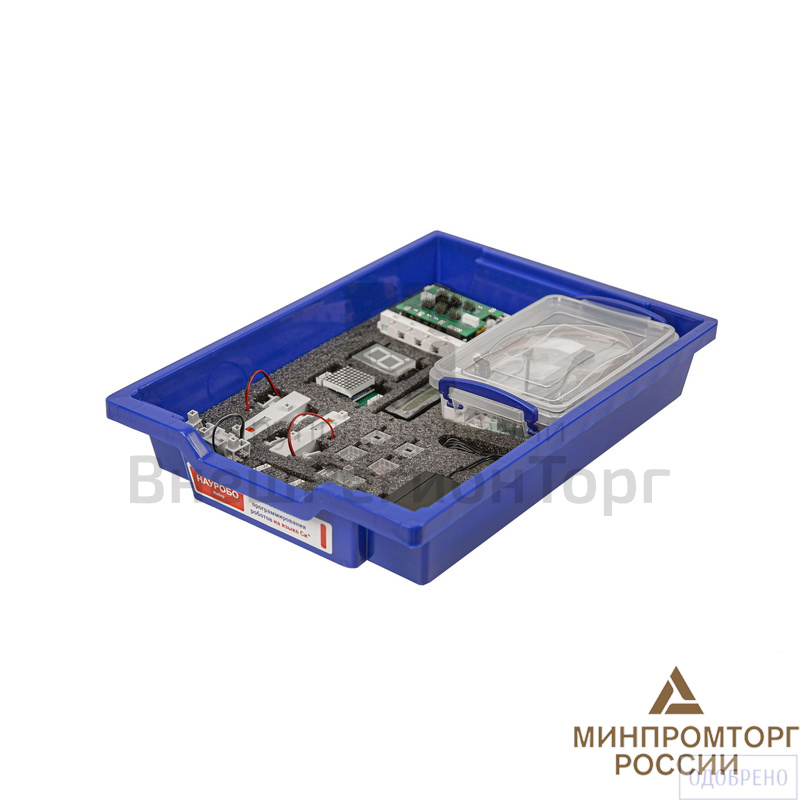 Набор НАУРОБО «Основы программирования роботов на языке Си».