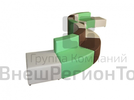 Комплект мягкой мебели "Лежебока".