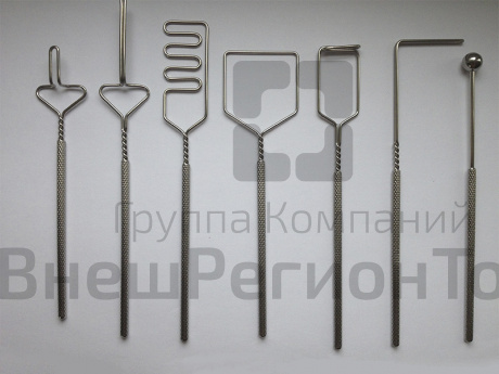 Комплект профессиональных логопедических зондов, 7 шт..