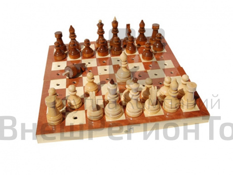 Настольная игра Шахматы адаптированная для слепых.