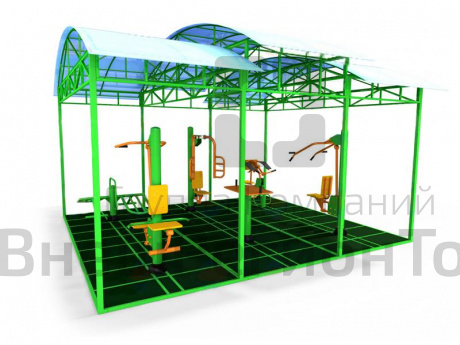 Комплекс тренажеров "Спортивный павильон".
