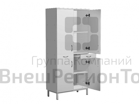 Шкаф для химических реактивов, 850х430х1900 мм (цвет в ассортименте).