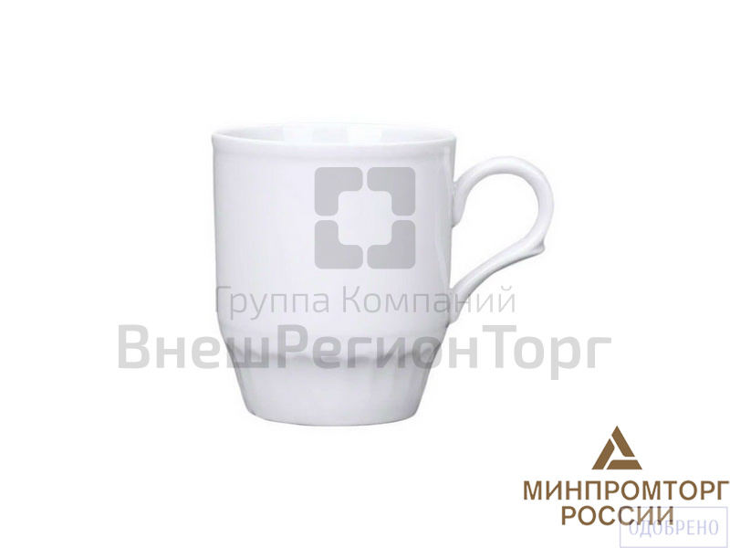 Кружка с ручкой.