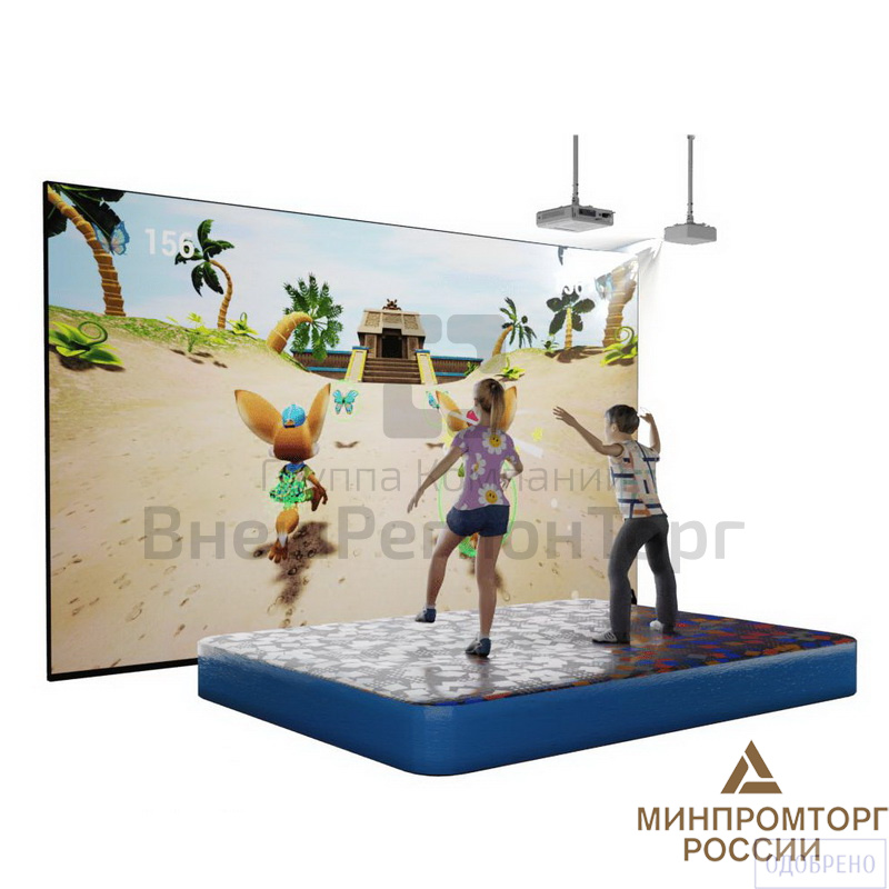 Интерактивный батут Jumper.