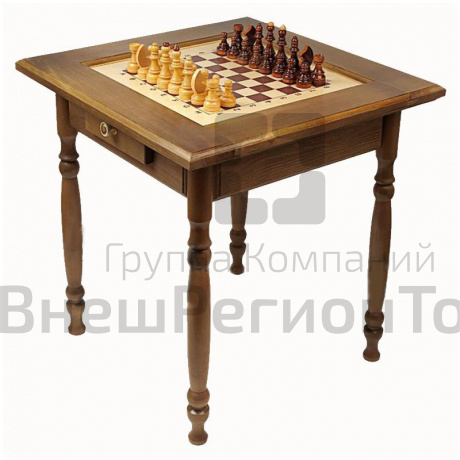 Шахматный стол гроссмейстерский с фигурами 72*72*72.