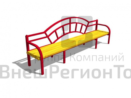 Скамейка уличная 1.