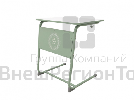 Одноместная парта Compact, регулируемая по росту (цвет в ассортименте).