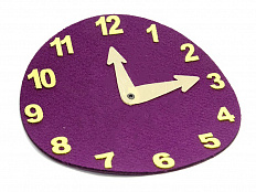 Игра-пособие Часы для слабовидящих детей